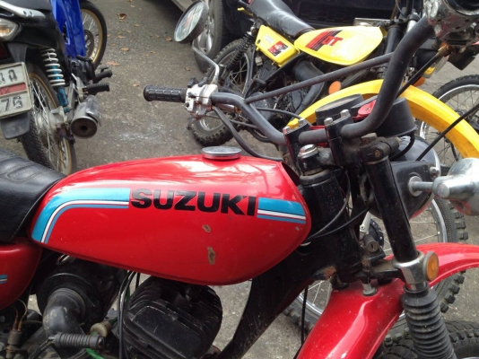 suzuki ts100 ท่อแซค