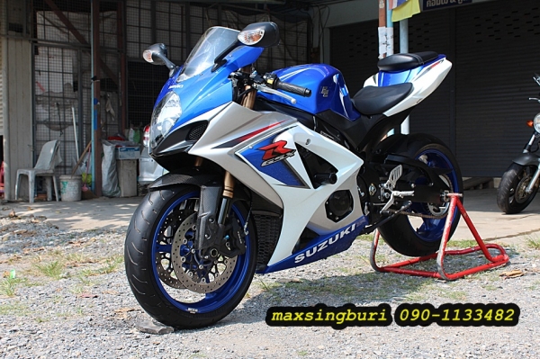 แม็กสิงห์บุรี//SUZUKI GSXR-1000 K8 ปี2008 สภาพสวย พร้อมท่อแต่ง RACEFIT ทะเบียนแท้โอนขนส่ง