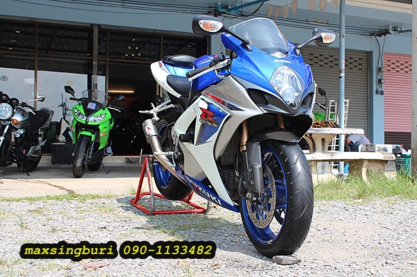 แม็กสิงห์บุรี//SUZUKI GSXR-1000 K8 ปี2008 สภาพสวย พร้อมท่อแต่ง RACEFIT ทะเบียนแท้โอนขนส่ง