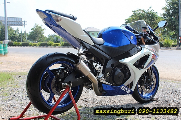 แม็กสิงห์บุรี//SUZUKI GSXR-1000 K8 ปี2008 สภาพสวย พร้อมท่อแต่ง RACEFIT ทะเบียนแท้โอนขนส่ง