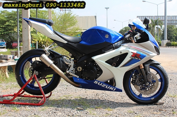แม็กสิงห์บุรี//SUZUKI GSXR-1000 K8 ปี2008 สภาพสวย พร้อมท่อแต่ง RACEFIT ทะเบียนแท้โอนขนส่ง