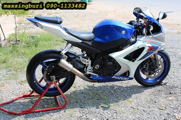 แม็กสิงห์บุรี//SUZUKI GSXR-1000 K8 ปี2008 สภาพสวย พร้อมท่อแต่ง RACEFIT ทะเบียนแท้โอนขนส่ง