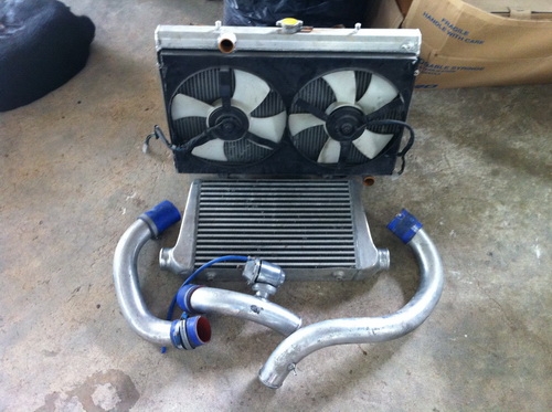 ขายหม้อน้ำปิเนียม อินเตอร์ โบออฟวาวล์ครบชุดใส่กับ1JZ