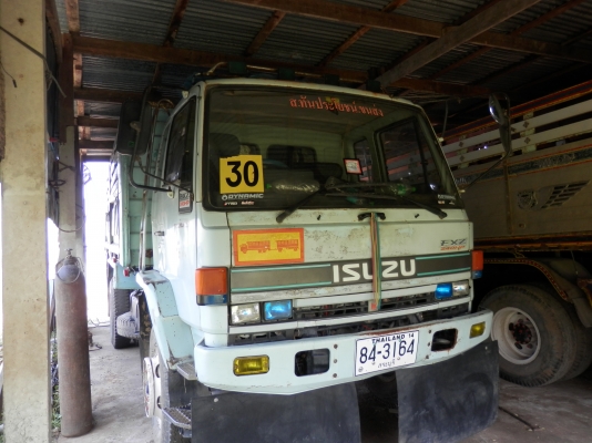 10ล้อดั้ม ISUZU ROCK240นางฟ้าแท้ปี40ดั้มสามมิตรใช้งาน87333 ก.ม