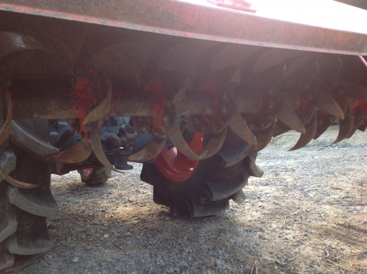 ปัญญาแทรคเตอร์มาแล้ว.ครับ คูโบต้า L4508 DI ทำงานเพียง 1354 ชม. พร้อม ใบมีดตราช้าง , โรตาลี่ วิเชียร VRT-185H ยางหน้าใหม่ เล่มทะเบียนพร้อม