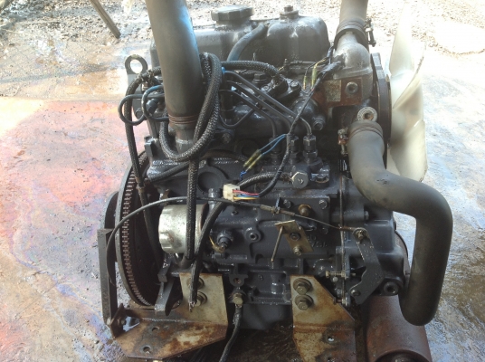 ขายเครื่องมิตซูบิชิเก่าญี่ปุ่น รุ่น K3D ขนาด 20 แรงม้า สภาพสวยมากๆ