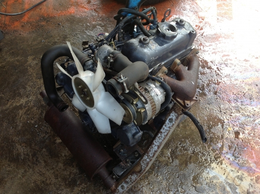 ขายเครื่องมิตซูบิชิเก่าญี่ปุ่น รุ่น K3D ขนาด 20 แรงม้า สภาพสวยมากๆ