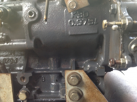 ขายเครื่องมิตซูบิชิเก่าญี่ปุ่น รุ่น K3D ขนาด 20 แรงม้า สภาพสวยมากๆ