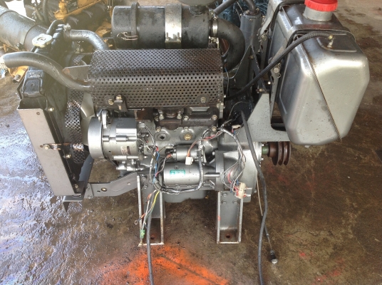 ขายเครื่องยันม่าร์เก่าญี่ปุ่น 3 สูบ รุ่น 3TN78 ปั้มโซล่าใหญ่ หัวฉีดไดเร็คอินเจ็คชั่น ขนาด 26 แรงม้า สภาพสวยอุปกรณ์เพียบ