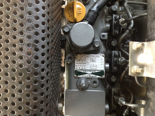 ขายเครื่องยันม่าร์เก่าญี่ปุ่น 3 สูบ รุ่น 3TN78 ปั้มโซล่าใหญ่ หัวฉีดไดเร็คอินเจ็คชั่น ขนาด 26 แรงม้า สภาพสวยอุปกรณ์เพียบ