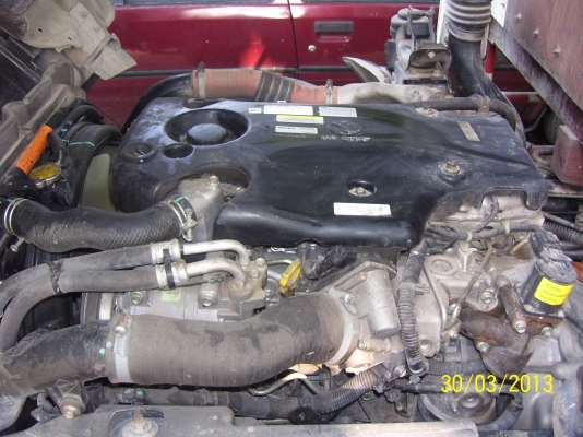 ขายเครื่องยนต์ 4่่jj ในรถ6ล้อ isuzu nmr 130