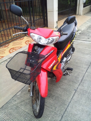 ขาย YAMAHA SPARK Z 110 สีแดง-ดำ รถปี48 เครื่องเดิมๆๆ เครื่องดี สภาพภายนอกสวย มีเล่มครบ ขาย12,500บาท