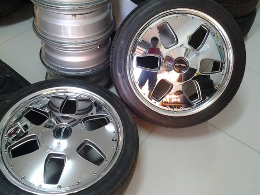 ล้อนอก แม็กVIP 2ชิ้นแท้๋ JAPAN ล้อนอก แม็กVIP 2ชิ้นแท้๋ JAPAN