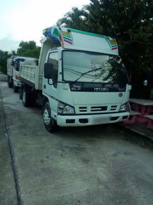 รถอีซูซุ 6 ล้อดั้ม NPR  130 แรงม้า ปี 51  ( รถวิ่ง 12x,xxx กม. )   สนใจติดต่อ 081 - 6079515