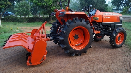 ขายรถไถ KUBOTA L3408 ระบบ 4 WD พร้อมโรตารี่