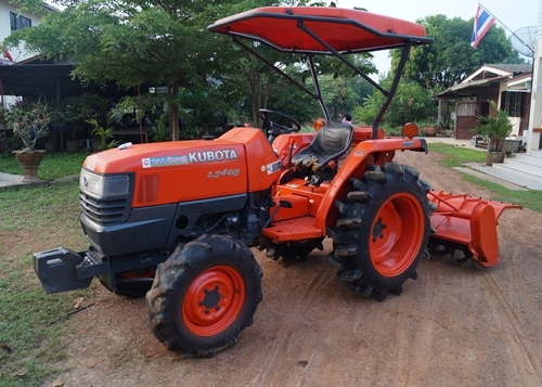 ขายรถไถ KUBOTA L3408 ระบบ 4 WD พร้อมโรตารี่ ขายรถไถ KUBOTA L3408 ระบบ 4 WD พร้อมโรตารี่