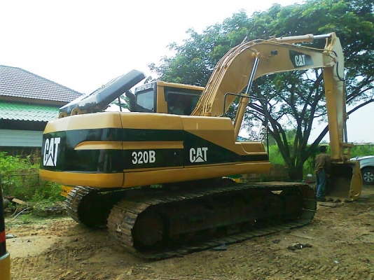รถแบคโฮ CAT 320B ช่วงล่าง สวยมาก เต็ม100\% ระบบไฟฟ้าครบ แรงขุดดี ทำงานไว ประหยัดน้ำมัน