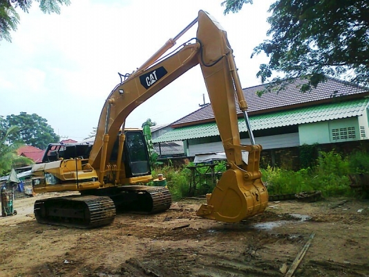รถแบคโฮ CAT 320B ช่วงล่าง สวยมาก เต็ม100\% ระบบไฟฟ้าครบ แรงขุดดี ทำงานไว ประหยัดน้ำมัน