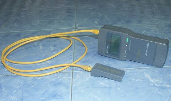 ขายเครื่องตรวจสายแลน สายสัญญาณ สายโทรศัพท์ 1500 บาท