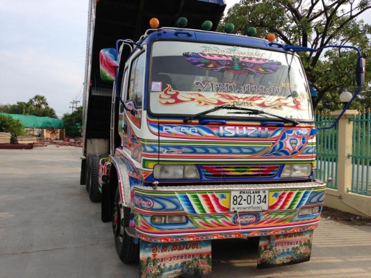 ขาย!! รถสิบล้อ 2 เพลา ISUZU DECA เครื่อง 6HH-1 turbo inter