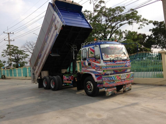 ขาย!! รถสิบล้อ 2 เพลา ISUZU DECA เครื่อง 6HH-1 turbo inter