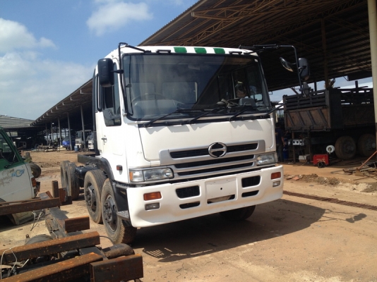 กำลังเก็บงานครับ HINO 12 ล้อ PROFIA หัวคัชซี เครื่อง K13 C ระบบน้ำมันคัชซี ยาว 7.40 เมตร รถทำใหม่ทั้งคันหัวรุ่นใหม่มีทะเบียนครั