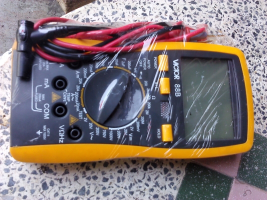 มัลติมิเตอร์ VICTOR 88A ตัวใหญ่หน้าปัดใหญ่สภาพสวยพ่านการใช้งานมาน้อยมากเหมือนใหม่