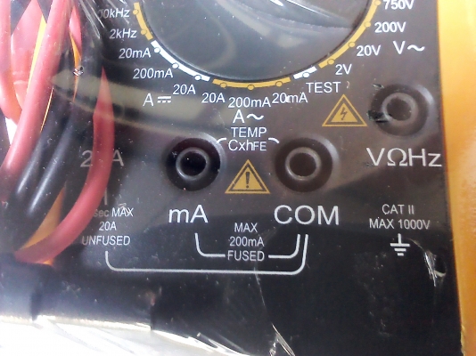 มัลติมิเตอร์ VICTOR 88A ตัวใหญ่หน้าปัดใหญ่สภาพสวยพ่านการใช้งานมาน้อยมากเหมือนใหม่