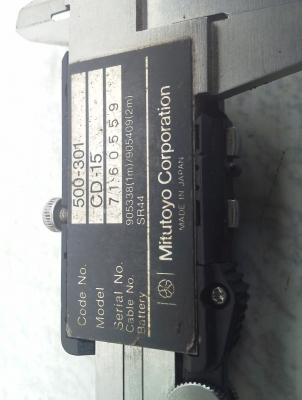 เวอร์เนียดิจิตอล MItutoyo 6 นิ้ว วัดกว้าง ลึก และรูใน ได้หมด มือสองสภาพพร้อมใช้ เวอร์เนียดิจิตอล MItutoyo 6 นิ้ว วัดกว้าง ลึก และรูใน ได้หมด มือสองสภาพพร้อมใช้