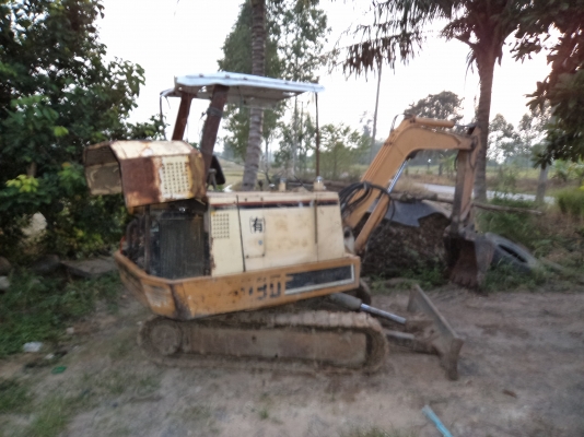 ขายรถขุดขนาดเล็ก mitsubishi เทียบเท่า PC 20 ใช้งานได้ดี