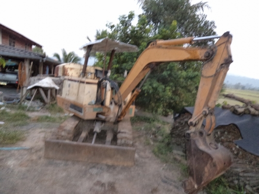 ขายรถขุดขนาดเล็ก mitsubishi เทียบเท่า PC 20 ใช้งานได้ดี