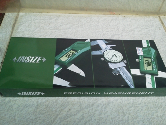 เวอร์เนียดิจิตอล INSIZE 8 นิ้ว วัดกว้าง ลึก และรูใน ได้หมด มือสองสภาพใหม่มากพร้อมใช้