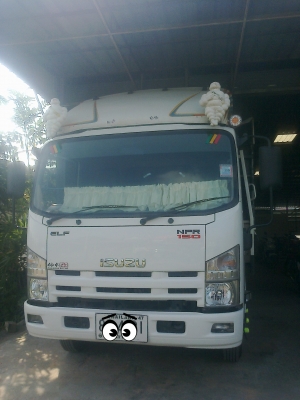 ขาย isuzu NPR 150 รถบ้านสภาพสวย ยางใหม่ 6 เส้น รถปี 2551 รถยาว 4.30เมตร