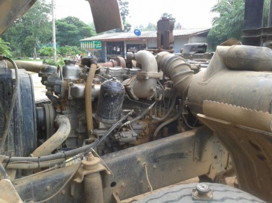 ขายรถบรรทุกสิบล้อดั๊มพ์ Mitsubishi TD เครื่อง 6D16 turbo ซีเรียล 5,977 ปี 43 ด.โคราช