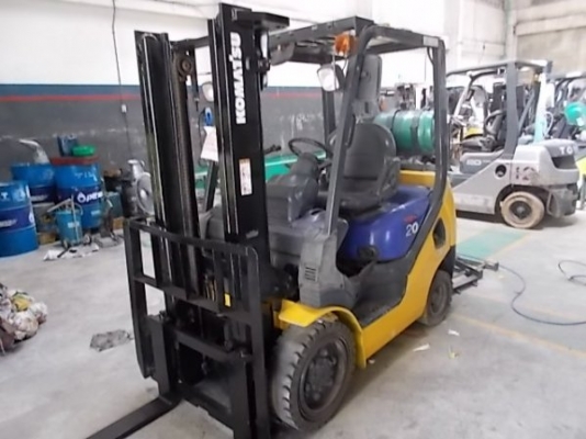 ขายรถฟอร์คลีฟท์ติดแก๊ส KOMATSU FG20NT-16 เสา3 เมตรออโต้ ปี 2007 Hr.4600ติดต่อมานะ 085-9049669