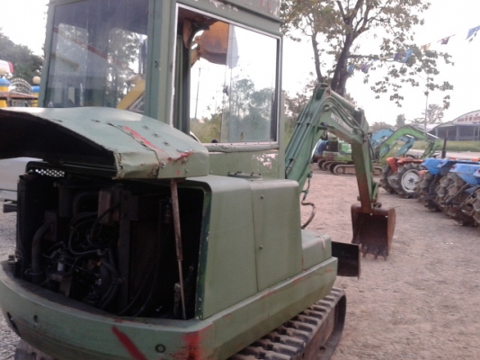 ขายรถขุด MITSUBISHI  ME20 เก่านอก สภาพดี มีไลน์เจาะ มีตัวเดินเร็ว