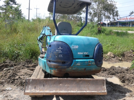 ขายรถขุด KOMATSU  PC27R-8  เก่านอก สภาพดี  ปั้มนิ้ว โคนโทลน้ำมัน