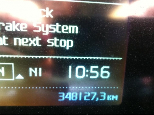 VOLVO FM13  400 แรงม้า เพลาเดียว-รถจดปี-2554-วิ่ง-340.000-กม