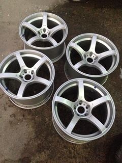 ขายล้อโปรไดท์ ขอบ18 5/114 กว้าง9.5-10.5  1ชุดถูกๆครับ