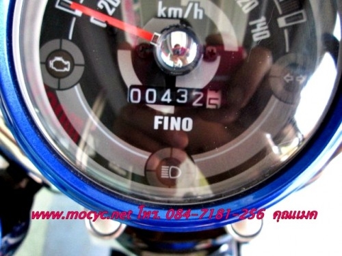 Fino i รุ่นใหม่ หัวฉีด ((รถไม่ถึงเดือน วิ่งแค่ 432 โล ))สี่ร้อยสามสองโล ไม่ต่างกับรถใหม่เลย ฟรีค่าโอน 38500