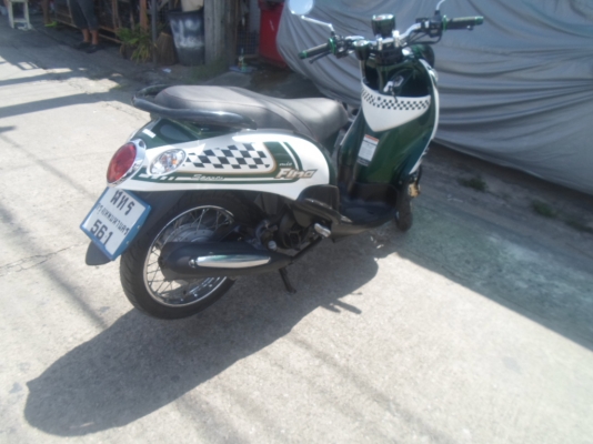 ขาขาย FINO เกย์แยก รถสีเขียว-ขาว วิ่งน้อย มีเล่มครบ ขาย 17,900บาท