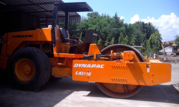 รถบด  Dynapac CA511D  2 เพลา เก่านอกสภาพสวยพร้อมใช้งาน