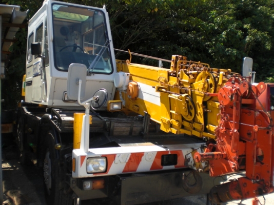 ขายรถเครน 10 ตัน Kato KR-10H #2510130 1992YR 19,240HR 88,288KM สต็อกที่ญี่ปุ่นค่ะ ถ้าสนใจรบกวนโทร.080-656-5422 (หนิง)