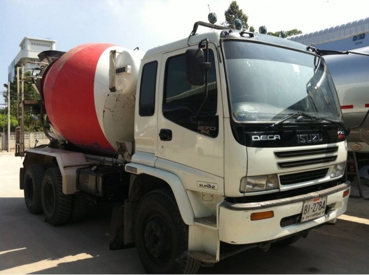 ISUZU DECA FXZ 270 แรงม้า รถคอนกรีตผสมเหลว-รถปี-2549