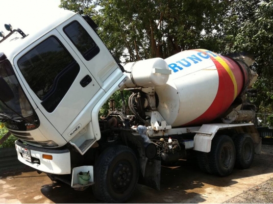 ISUZU DECA FXZ 270 แรงม้า รถคอนกรีตผสมเหลว-รถปี-2549