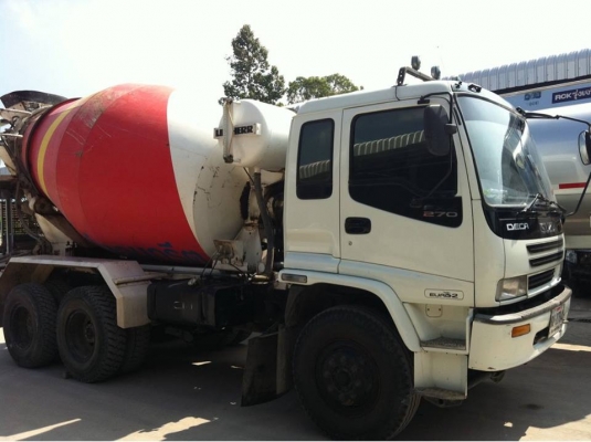 ISUZU DECA FXZ 270 แรงม้า รถคอนกรีตผสมเหลว-รถปี-2549