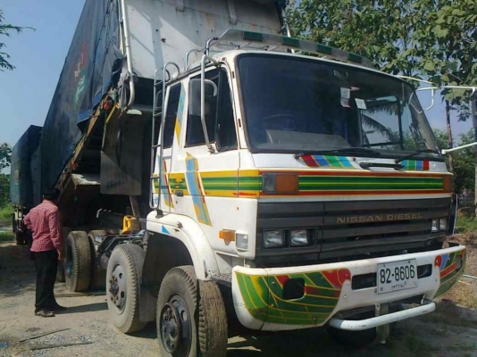 ขายนิสสันUD270เทอร์โบ พ่วง ดั๊ม กระบะเหล็ก ราคา 1,380,000 บาท เจ้าของขายเอง ราคาต่อรองได้