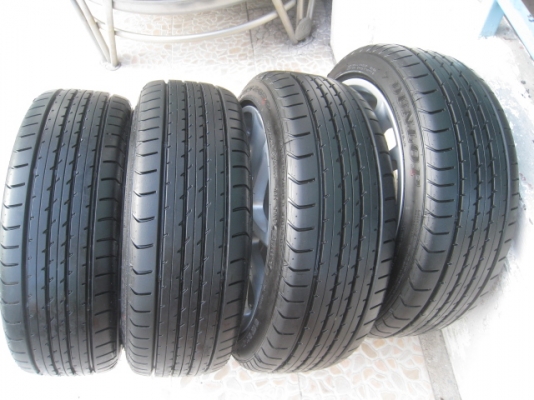 ขายล้อแม็ก Mazda2 16"x6.5" et50 4รู100 +ยางปี4812 สนใจติดต่อเล็กคลองสามครับ (081-3747940)