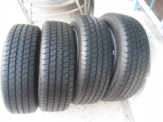 ขายกะทะล้อป้ายแดง Toyota vios ขอบ15 4รู100 ยางผลิตสัปดาห์ที่26 ปี13  สนใจติดต่อเล็กคลองสามครับ (081-3747940)