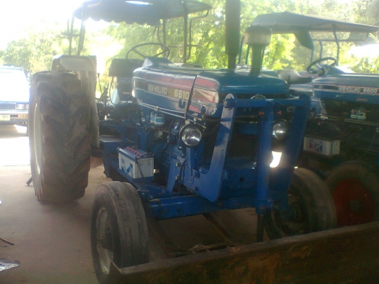 FORD 6600 T6 เอกสารใบอินวอยซ์ อุปกรณ์2ชุด รถสภาพพร้อมใช้งาน